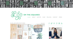 Desktop Screenshot of lifeonthesquares.com